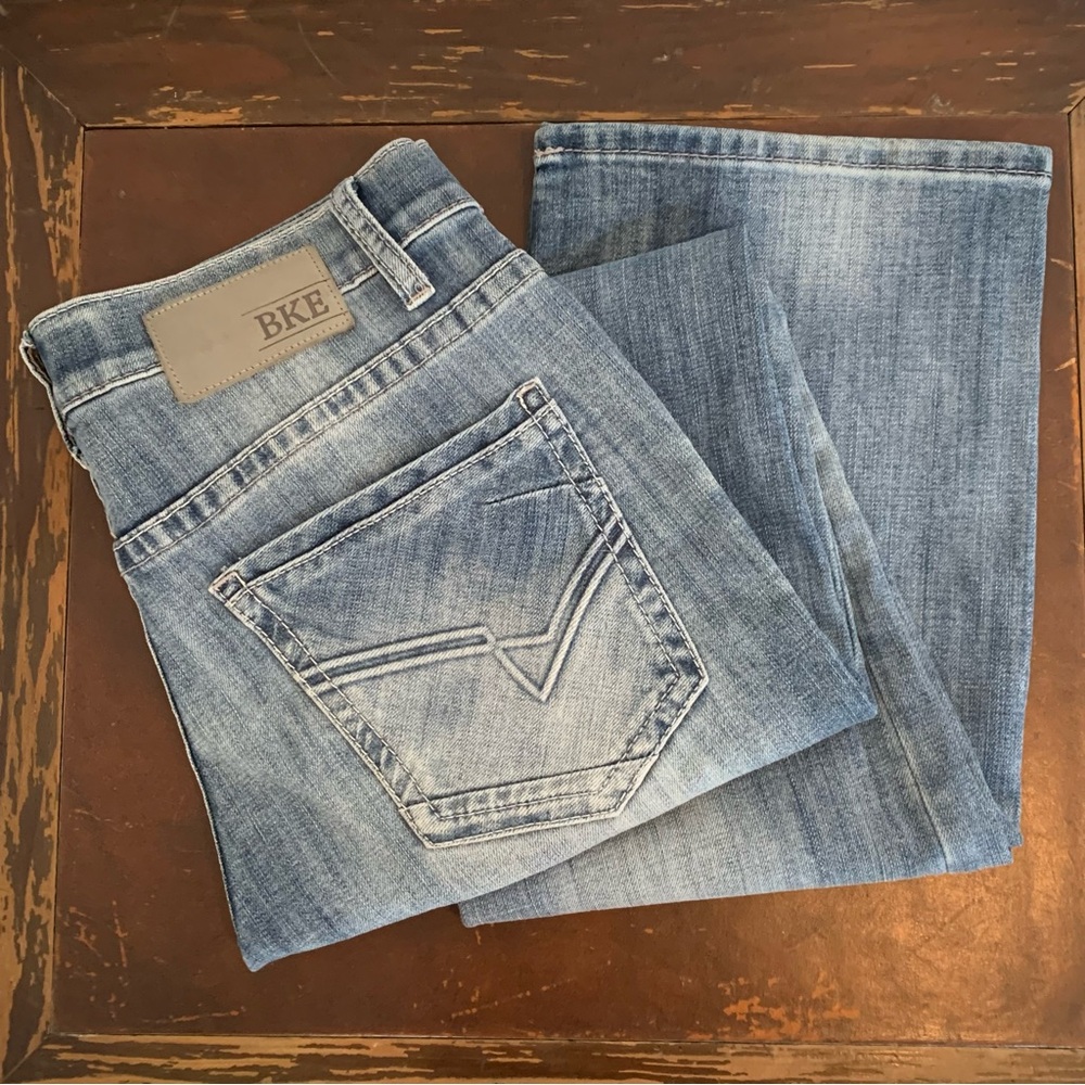 BKE Men’s Aiden Bootcut Jeans - Unisex - Picture 6 of 12
